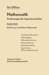 Produktbild: Einf&uuml;hrung in die H&ouml;here Mathematik