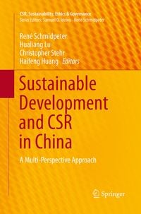 Produktbild: Sustainable Development and CSR in China