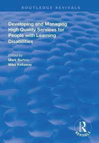 Produktbild: Burton, M: Developing and Managing High Quality Services for