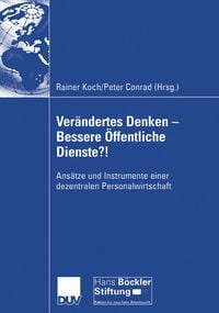 Produktbild: Ver&auml;ndertes Denken &mdash; Bessere &Ouml;ffentliche Dienste?!
