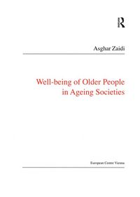 Produktbild: Well-Being of Older People in Ageing Societies