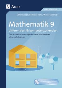Produktbild: Mathematik 9 differenziert u. kompetenzorientiert