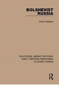 Produktbild: Karlgren, A: Bolshevist Russia