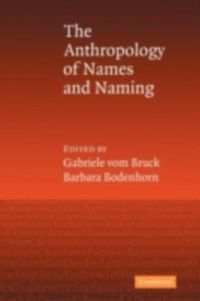 Produktbild: Anthropology of Names and Naming