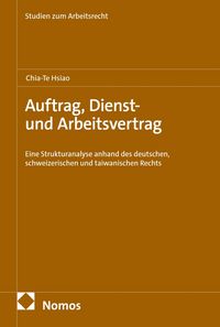 Produktbild: Auftrag, Dienst- und Arbeitsvertrag