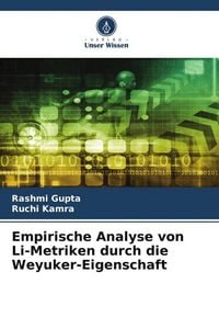 Produktbild: Empirische Analyse von Li-Metriken durch die Weyuker-Eigenschaft