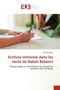 Produktbild: Ecriture intimiste dans les r&eacute;cits de Rabah Belamri