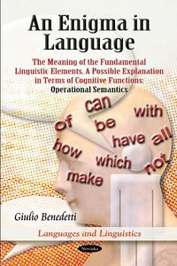 Produktbild: Benedetti, G: Enigma in Language