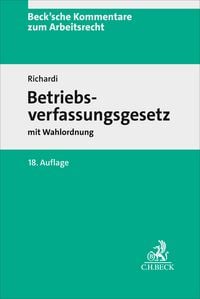 Produktbild: Betriebsverfassungsgesetz. BetrVG