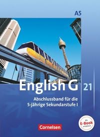 Produktbild: English G 21 - Ausgabe A - Abschlussband 5: 9. Schuljahr - 5-j&auml;hrige Sekundarstufe I