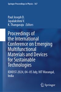 Produktbild: Proceedings of the International Conference on Emerging Multifunctional Materials and Devices for Sustainable Technologies