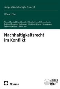 Produktbild: Nachhaltigkeitsrecht im Konflikt