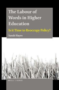 Produktbild: The Labour of Words in Higher Education