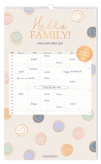 Produktbild: Familienplaner 2027 Hello Family!