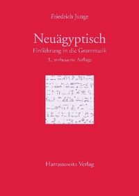 Produktbild: Einf&uuml;hrung in die Grammatik des Neu&auml;gyptischen