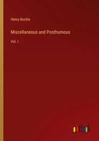 Produktbild: Miscellaneous and Posthumous