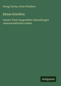 Produktbild: Kleine Schriften