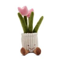 Produktbild: Pl&uuml;sch Pflanzentopf, rosa