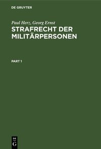 Produktbild: Strafrecht der Milit&auml;rpersonen