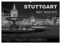 Produktbild: Stuttgart bei Nacht (Wandkalender 2027 DIN A2 quer), CALVENDO Monatskalender