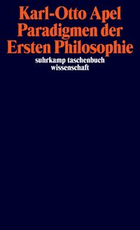Produktbild: Paradigmen der Ersten Philosophie