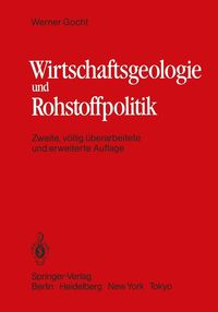 Produktbild: Wirtschaftsgeologie und Rohstoffpolitik