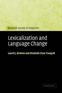 Produktbild: Lexicalization and Language Change