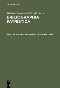 Produktbild: Die Erscheinungen des Jahres 1984