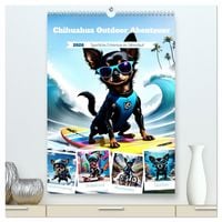 Produktbild: Chihuahua Outdoor Abenteuer (hochwertiger Premium Wandkalender 2026 DIN A2 hoch), Kunstdruck in Hochglanz