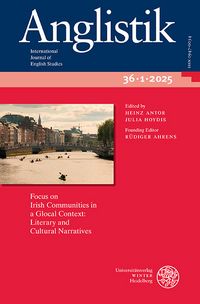 Produktbild: Anglistik. International Journal of English Studies. Volume 36:1 (2025)