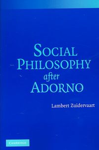 Produktbild: Social Philosophy after Adorno
