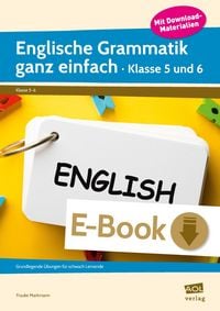 Produktbild: Englische Grammatik ganz einfach - Klasse 5-6