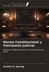 Produktbild: Norma Constitucional y Patrimonio Judicial