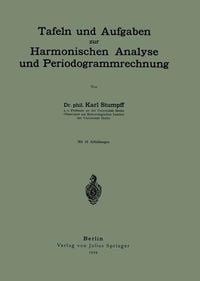 Produktbild: Tafeln und Aufgaben zur Harmonischen Analyse und Periodogrammrechnung