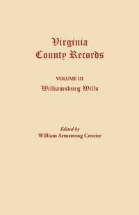 Produktbild: Virginia County Records. Volume III