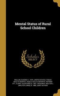 Produktbild: Mental Status Of Rural School