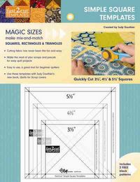 Produktbild: Gauthier, J: Fast2Cut Simple Square Templates