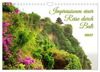Produktbild: Impressionen einer Reise durch Bali (Wandkalender 2027 DIN A4 quer), CALVENDO Monatskalender