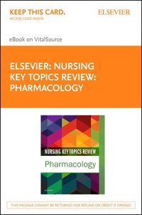 Produktbild: Nursing Key Topics Review: Pharmacology