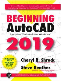 Produktbild: Shrock, C: Beginning Autocad(r) 2019 Exercise Workbook