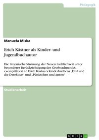Produktbild: Erich K&auml;stner als Kinder- und Jugendbuchautor