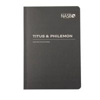 Produktbild: NASB Scripture Study Notebook: Titus & Philemon