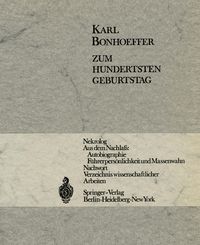 Produktbild: Karl Bonhoeffer