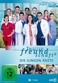 Produktbild: In aller Freundschaft - Die jungen Ärzte - Staffel 7.2/Folgen 274-294 [7 DVDs]