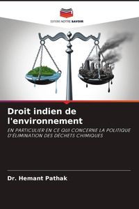 Produktbild: Droit indien de l'environnement