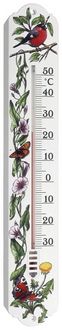 Produktbild: TFA Dostmann Analoges Innen-Au&szlig;en-Thermometer Thermometer Wei&szlig;, Gr&uuml;n 12.3040.21