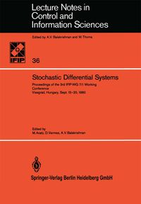 Produktbild: Stochastic Differential Systems