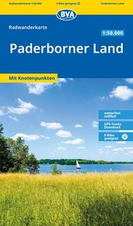 Produktbild: BVA Radwanderkarte Paderborner Land die sch&ouml;nsten Radtouren 1:50.000
