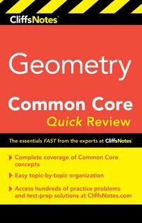 Produktbild: CliffsNotes Geometry Common Core Quick Review