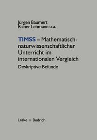 Produktbild: TIMSS &mdash; Mathematisch-naturwissenschaftlicher Unterricht im internationalen Vergleich